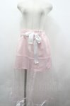 画像1: Lovely Tency / Etsuna悦奈/TT*ETNチュールスカート L ピンク I-26-04-24-054-GO-BG-TE-ZI (1)