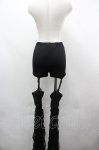 画像2: Qutie Frash / 蜘蛛の巣レースレッグパンツ  黒 I-26-04-24-061-QU-PA-SA-ZI (2)