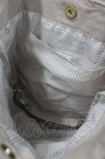 画像3: Maison de FLEUR / すずらんダブルリボンミニトートバッグ  ベージュ I-26-04-24-069-LO-BG-TE-ZTK059 (3)