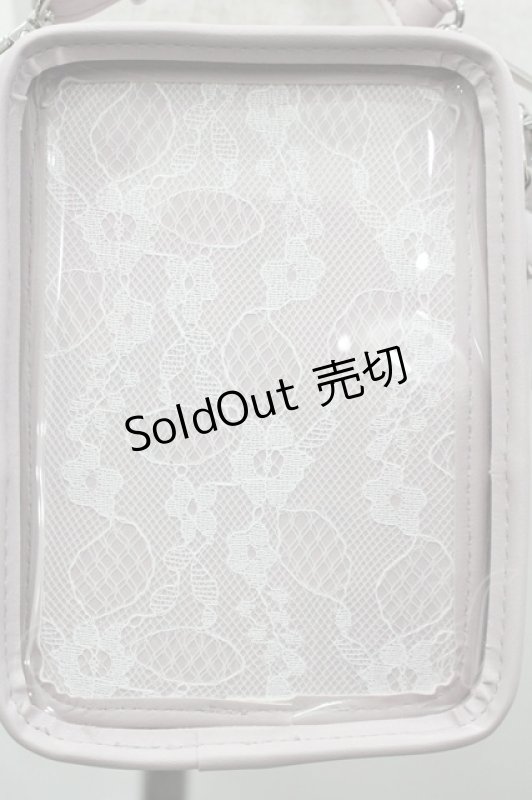 画像4: LOLITAその他(お買取対象外) / レース痛バッグ  ピンクｘ白 I-26-04-24-070-LO-BG-SA-ZI (4)