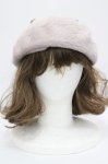 画像1: Lovely Tency / 眞白ありすコラボ ファーベレー帽  ピンク I-26-04-24-081-GO-AC-TE-ZI (1)