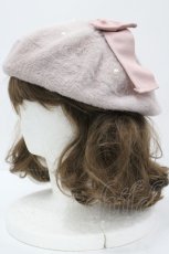 画像2: Lovely Tency / 眞白ありすコラボ ファーベレー帽  ピンク I-26-04-24-081-GO-AC-TE-ZTK053 (2)