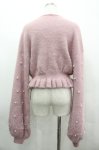 画像2: Swankiss / JF valentine knit カーディガン F ピンク I-26-04-24-009-CA-TO-TE-ZI (2)