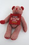 画像1: PINK HOUSE / SHOWギンガムくまちゃん  赤 I-26-04-24-094-LO-ZA-SA-ZI (1)