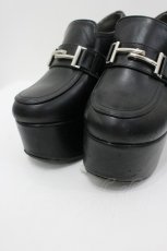 画像3: YOSUKE / 厚底パンプス S 黒 I-26-04-24-125-PU-SH-TE-ZI (3)