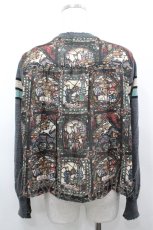 画像2: Jane Marple / ステンドグラスカーディガン  グレー I-26-04-26-004-JM-TO-SA-ZI (2)