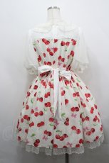 画像3: Angelic Pretty / ドレンチェリー切替ワンピース  シロ I-26-04-26-034-AP-OP-SA-ZI (3)