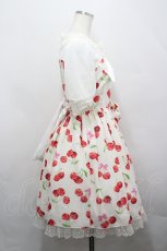 画像4: Angelic Pretty / ドレンチェリー切替ワンピース  シロ I-26-04-26-034-AP-OP-SA-ZI (4)