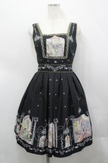 画像1: Secret Honey / ステンドグラスワンピース(ベルver)  黒 I-26-04-26-037-CA-OP-SA-ZI (1)