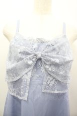 画像3: axes femme / ビッグレースリボンキャミワンピース  ラベンダー I-26-04-26-041-AX-OP-SA-ZI (3)