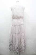 画像2: axes femme / 花柄ティアードノースリワンピ  ピンク I-26-04-26-042-AX-OP-SA-ZI (2)