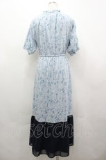 画像2: axes femme / マリンプリントリラックスワンピース  ピンク I-26-04-26-046-AX-OP-SA-ZI (2)