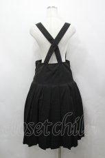 画像3: Candy Stripper / サスプリーツスカート 2 黒 I-26-04-26-055-PU-SK-SA-ZI (3)