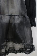 画像5: Candy Stripper / LACE COLLAR POLO ONE-PIECE  黒 I-26-04-26-056-PU-OP-SA-ZI (5)