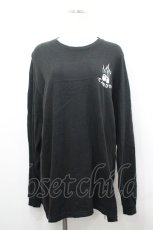 画像1: Candy Stripper / OLD SCHOOL TATTOOS L/S TEE 2 黒Ｘ白 I-26-04-26-058-PU-TO-SA-ZI (1)