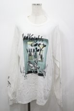 画像1: MILKBOY / Welcome L.S. TEE  白 I-26-04-26-059-MB-TO-SA-ZI (1)