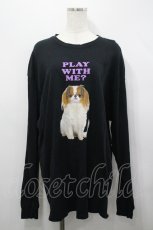 画像1: Candy Stripper / OSUWARI L/S TEE 2 黒 I-26-04-26-060-PU-TO-SA-ZI (1)