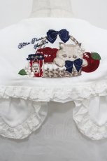 画像4: Amavel / Dreaming Kitten Picnicブラウス  ネイビー I-26-04-26-061-CA-BL-SA-ZI (4)