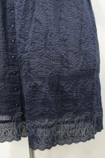 画像5: PINK HOUSE / コットンレース使いワンピース  紺 I-26-04-26-062-LO-OP-SA-ZI (5)