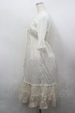 画像2: PINK HOUSE / 裾グラデーションワンピース  生成り I-26-04-26-064-LO-OP-TE-ZI (2)