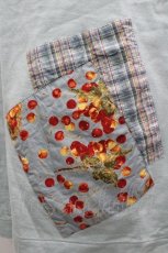 画像5: PINK HOUSE / チェリー柄パッチワークカットソーワンピース  サックス I-26-04-26-065-LO-OP-TE-ZI (5)