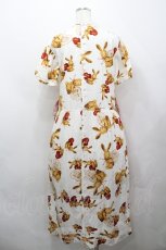 画像3: PINK HOUSE / アンジェリックラビッツワンピース  白×ピンク I-26-04-26-066-LO-OP-TE-ZI (3)