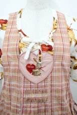 画像4: PINK HOUSE / アンジェリックラビッツワンピース  白×ピンク I-26-04-26-066-LO-OP-TE-ZI (4)