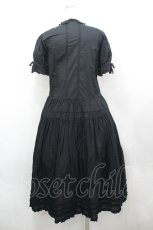 画像5: PINK HOUSE / フード付ティアードワンピース  黒 I-26-04-26-071-LO-OP-TE-ZI (5)