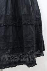 画像7: PINK HOUSE / フード付ティアードワンピース  黒 I-26-04-26-071-LO-OP-TE-ZI (7)