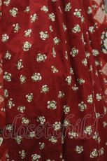 画像5: PINK HOUSE / カットソー切替ワンピース  赤 I-26-04-26-073-LO-OP-TE-ZI (5)