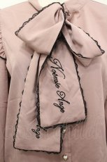 画像3: NOEMIE / ボウタイブラウス  ピンク I-26-04-26-001-LO-BL-SA-ZI (3)