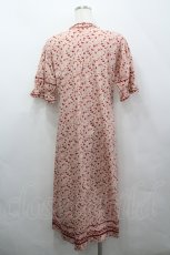 画像3: PINK HOUSE / いちご総柄半袖ワンピース  ピンク I-26-04-26-076-LO-OP-TE-ZI (3)
