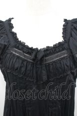 画像4: PINK HOUSE / フリルタブリエ  黒 I-26-04-26-077-LO-OP-TE-ZI (4)