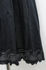 画像5: PINK HOUSE / フリルタブリエ  黒 I-26-04-26-077-LO-OP-TE-ZI (5)