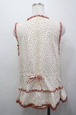 画像2: PINK HOUSE / ハートくまさんぬいぐるいみベスト  アイボリー I-26-04-26-078-LO-TO-TE-ZI (2)