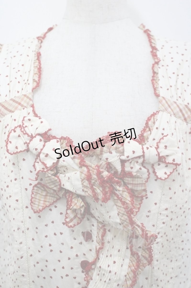 画像3: PINK HOUSE / ハートくまさんぬいぐるいみベスト  アイボリー I-26-04-26-078-LO-TO-TE-ZI (3)