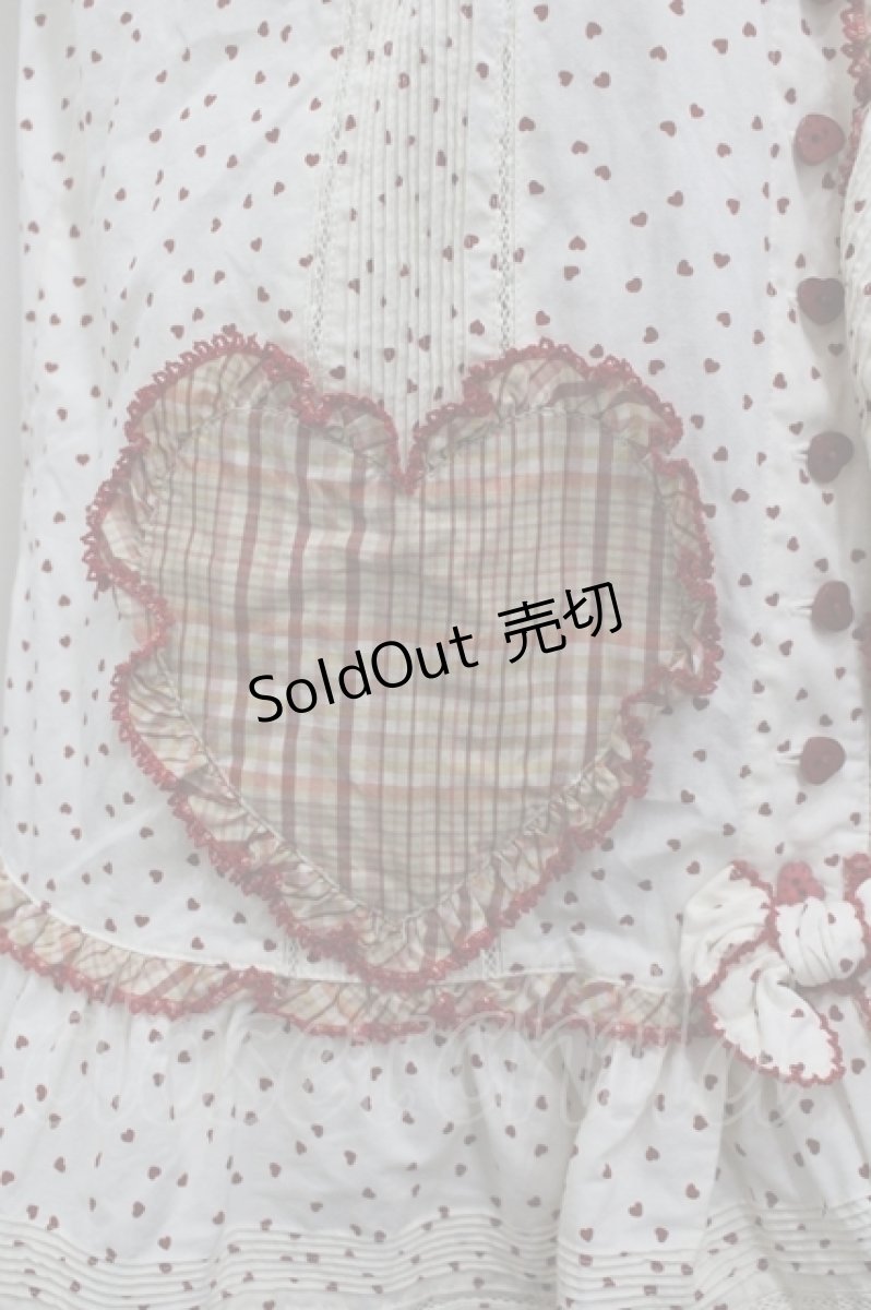 画像4: PINK HOUSE / ハートくまさんぬいぐるいみベスト  アイボリー I-26-04-26-078-LO-TO-TE-ZI (4)