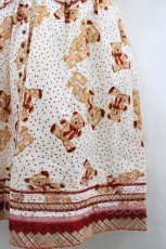 画像5: PINK HOUSE / チェックくまさんハート半袖ワンピース  アイボリー×赤 I-26-04-26-079-LO-OP-TE-ZI (5)