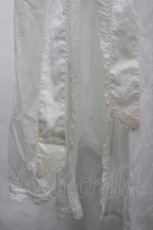 画像8: PINK HOUSE / ピンタック&レースリボンタブリエ  白 I-26-04-26-080-LO-OP-SA-ZI (8)