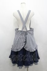 画像3: Amavel / Dreaming Kitten Picnicスカート  ネイビー I-26-04-26-082-CA-SK-SA-ZI (3)