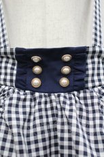 画像4: Amavel / Dreaming Kitten Picnicスカート  ネイビー I-26-04-26-082-CA-SK-SA-ZI (4)