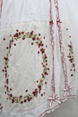 画像5: PINK HOUSE / 野いちごリースパッチスカート  白 I-26-04-26-085-LO-SK-TE-ZI (5)