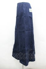 画像2: PINK HOUSE / 裾フリルスカート M 紺 I-26-04-26-087-LO-SK-SA-ZI (2)