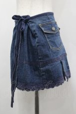 画像2: PINK HOUSE / デニムエプロン S 青デニム I-26-04-26-090-LO-ZA-SA-ZI (2)