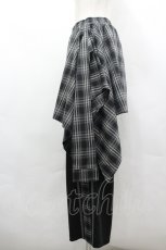 画像2: Candy Stripper / CHECK SHIRT LAYERED TRACK PANTS  黒チェック I-26-04-26-092-PU-PA-SA-ZI (2)