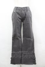 画像1: PINK HOUSE / 裾フリル3段パンツ S グレー I-26-04-26-094-LO-PA-SA-ZI (1)