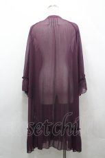 画像2: axes femme / ラグランスリーブガウン M パープル I-26-04-26-013-AX-TO-SA-ZI (2)