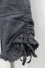 画像3: PINK HOUSE / 裾リボンレースパンツ S グレー I-26-04-26-096-LO-PA-SA-ZI (3)