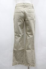 画像2: PINK HOUSE / 裾クロスフリルパンツ S ベージュ I-26-04-26-097-LO-PA-SA-ZI (2)