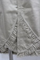 画像3: PINK HOUSE / 裾クロスフリルパンツ S ベージュ I-26-04-26-097-LO-PA-SA-ZI (3)